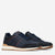     Side view of BullBoxer men's navy casual shoes, highlighting the nubuck upper.