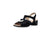 Ara Navy Sandals with Block Heel and Silver Detail