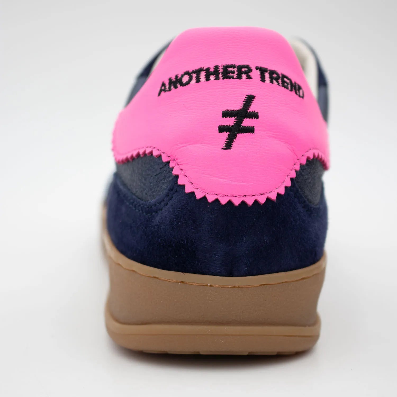 Another Trend Ocean ANTE+METAL Nubuck & Metallic Trainers - Leavys Shoes