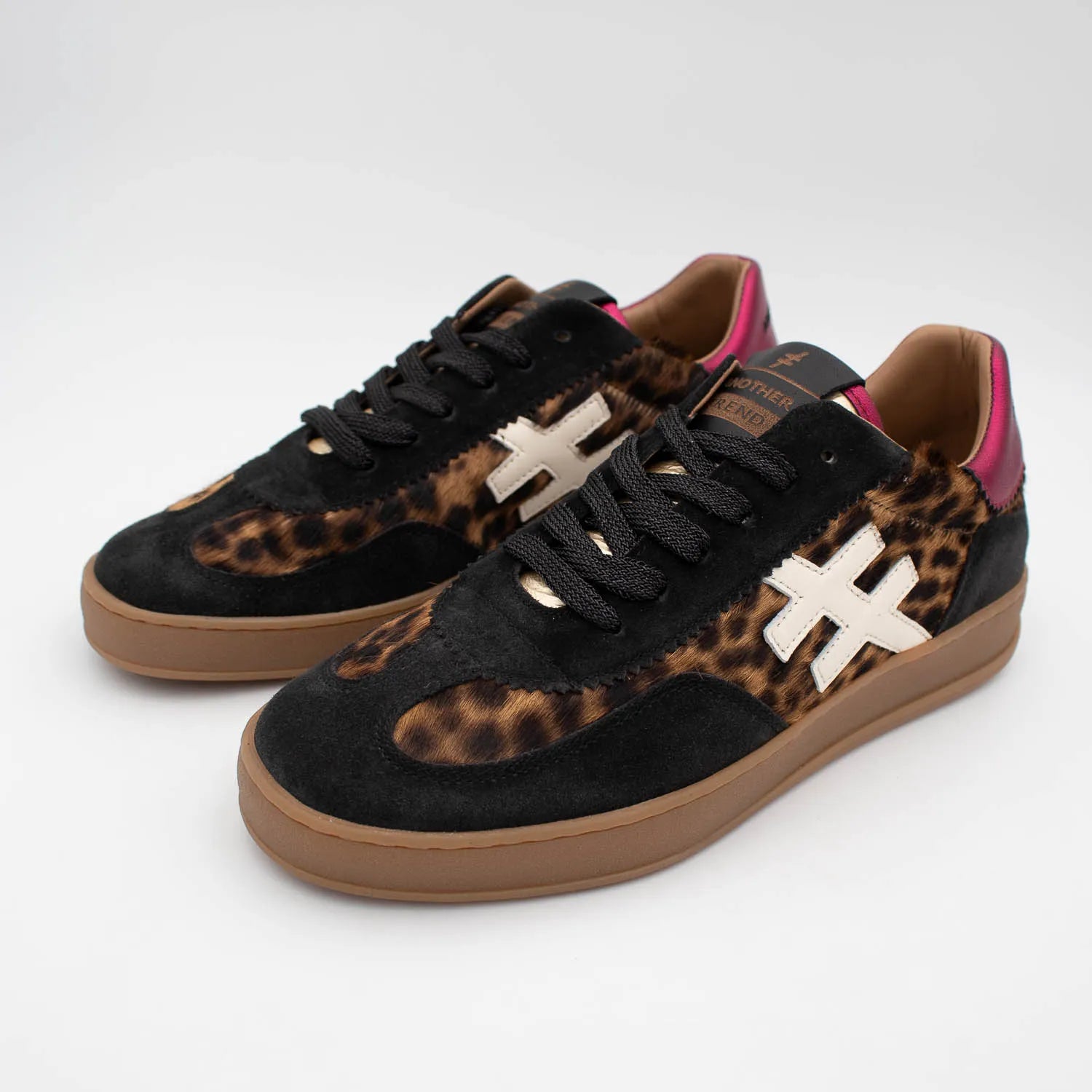 Another Trend Leopardo Hair-On Leopard Sneakers - Leavys Shoes
