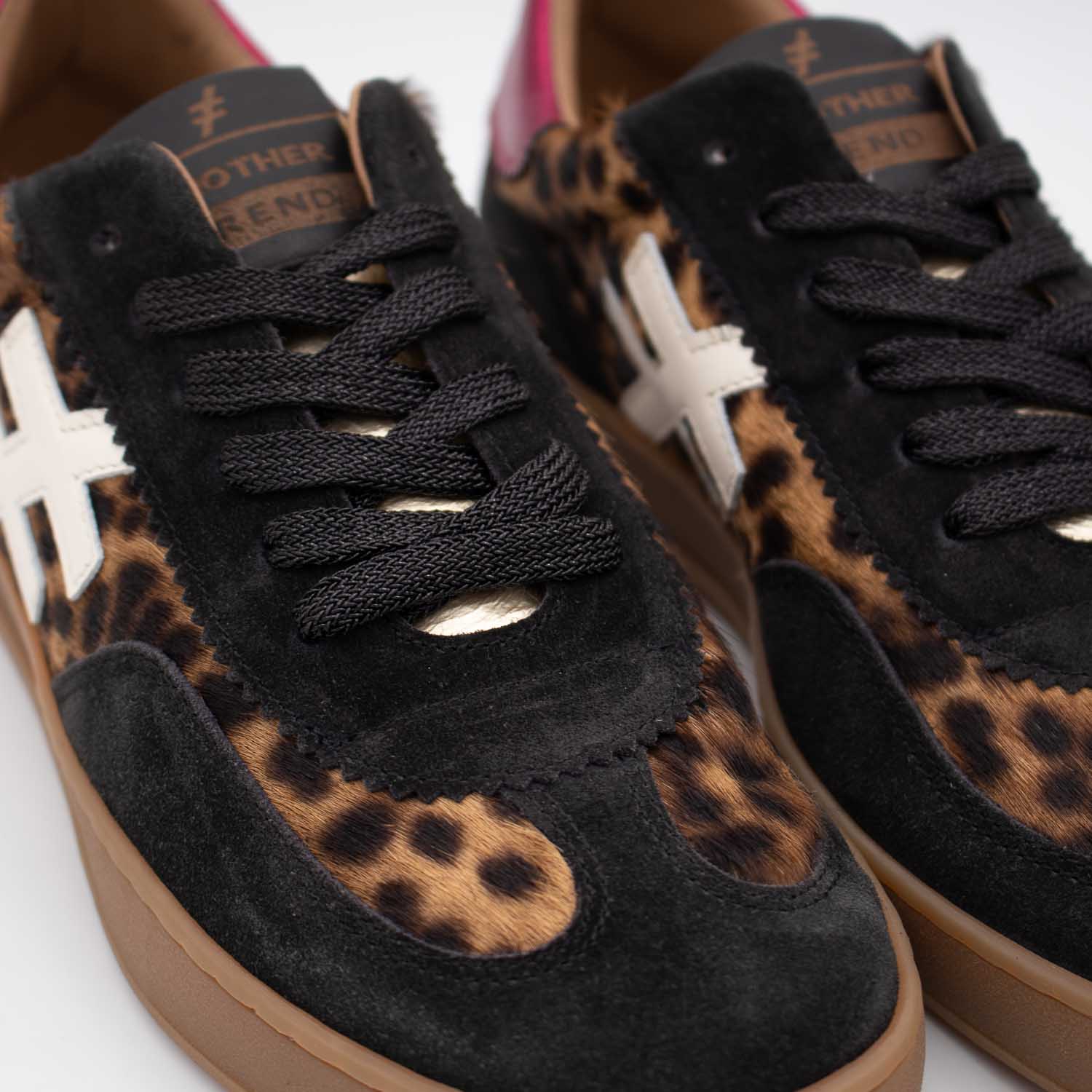 Another Trend Leopardo Hair-On Leopard Sneakers - Leavys Shoes