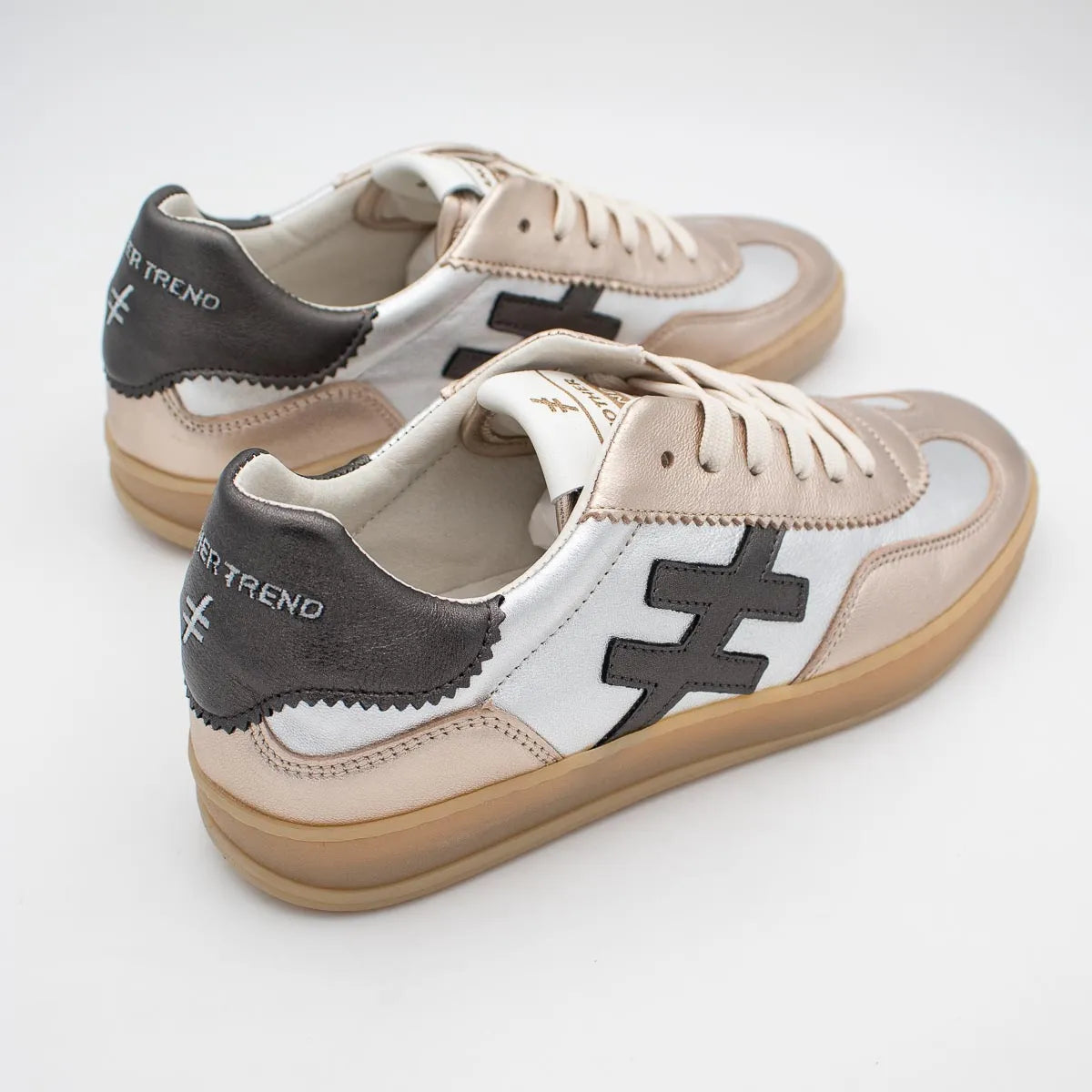 Another Trend ICONIC II Metallic Trainer (Metallic Finish) - A03261E5