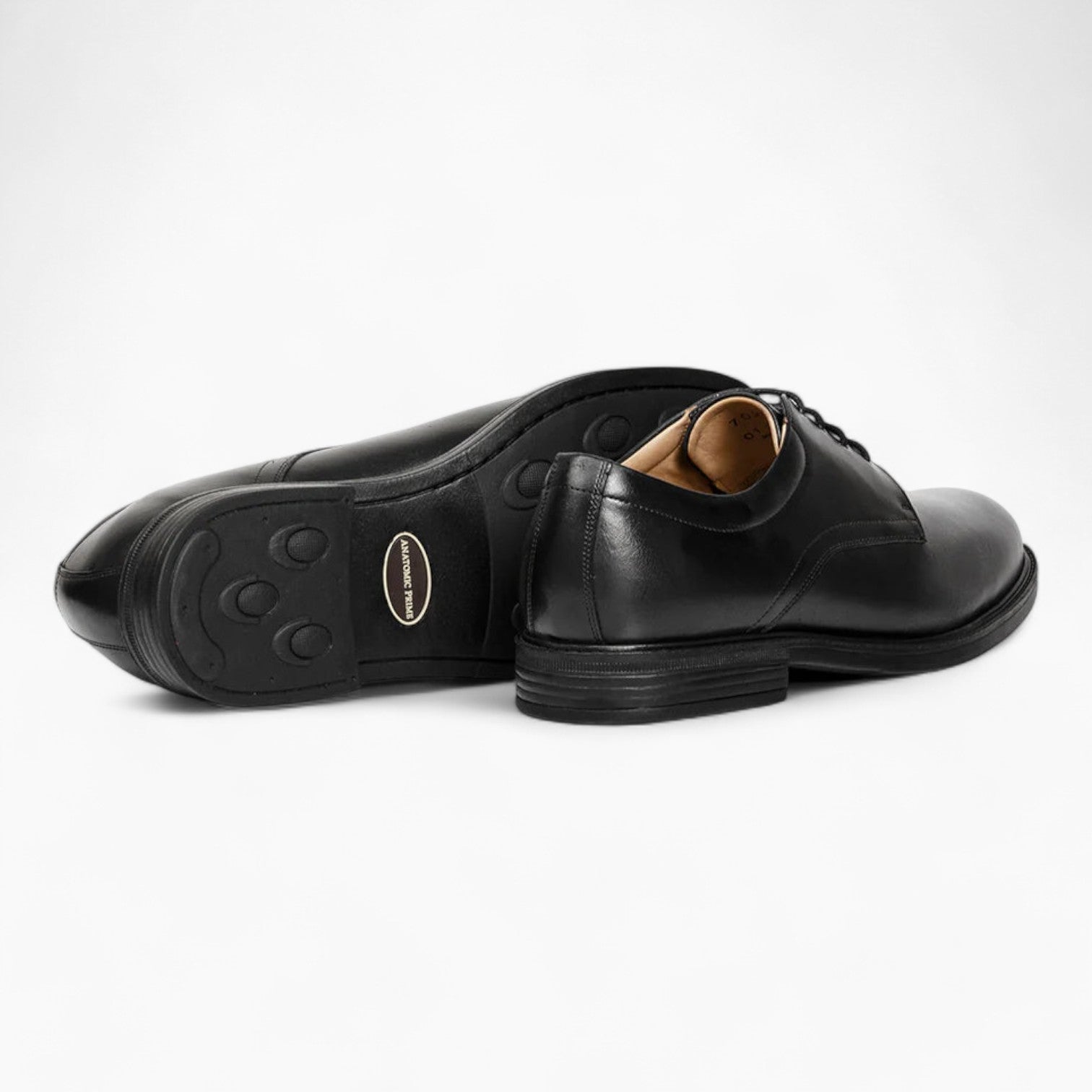 Men's Black Leather Formal Shoes by Anatomic&Co – Miguel Wide Fit