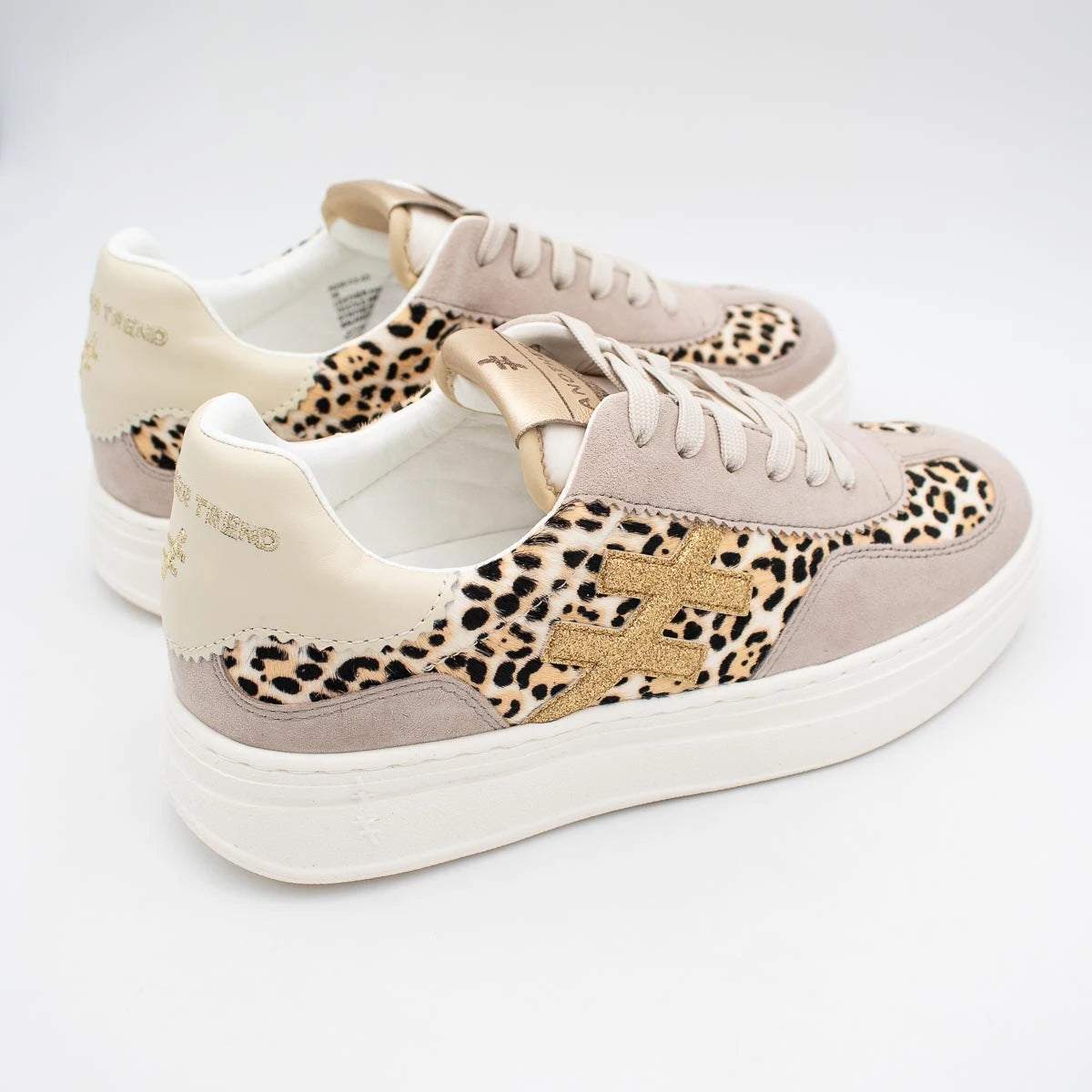 Another Trend Off White Leopard Trainer (Platform Sole) – A035C253