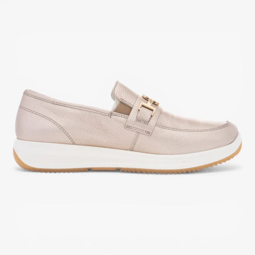 Ara Gold Loafer (Wide Fit) Osaka