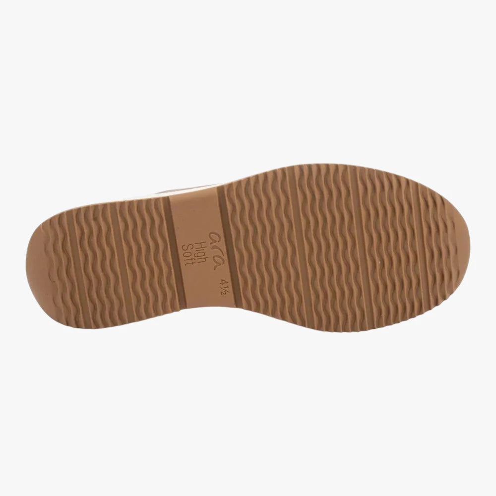 Ara Beige Trainer (Wide Fit) Osaka