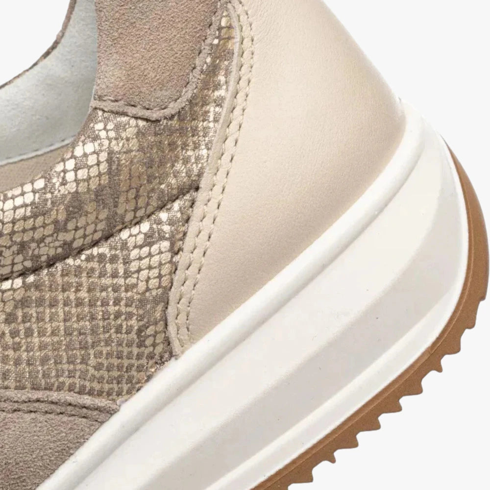 Ara Beige Trainer (Wide Fit) Osaka