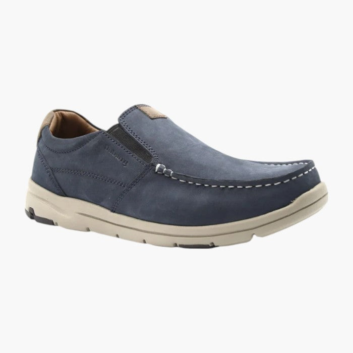 Dubarry Boston Navy Men’s Slip-On Moccasin with EVA Sole - Leavys Shoes