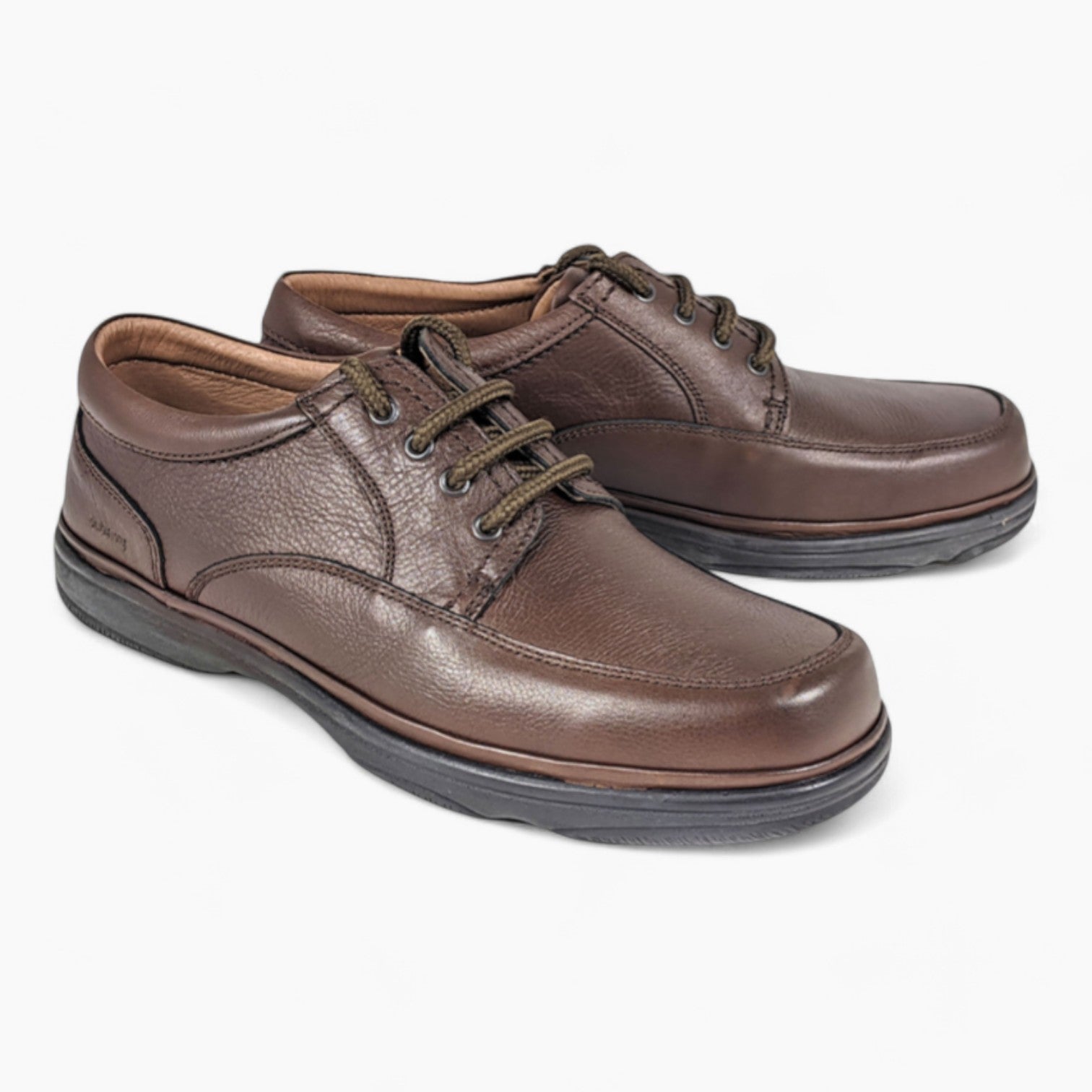 Tan Extra Wide-Fit Walking Shoes - Dubarry Bide - Leavys Shoes