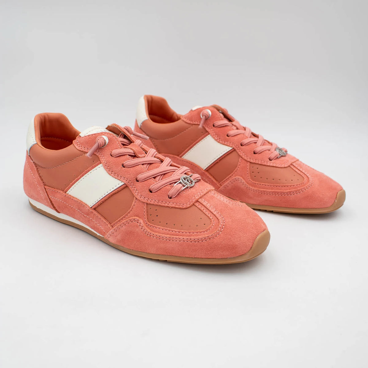 Carmela Coral Trainer (Leather) – 163108