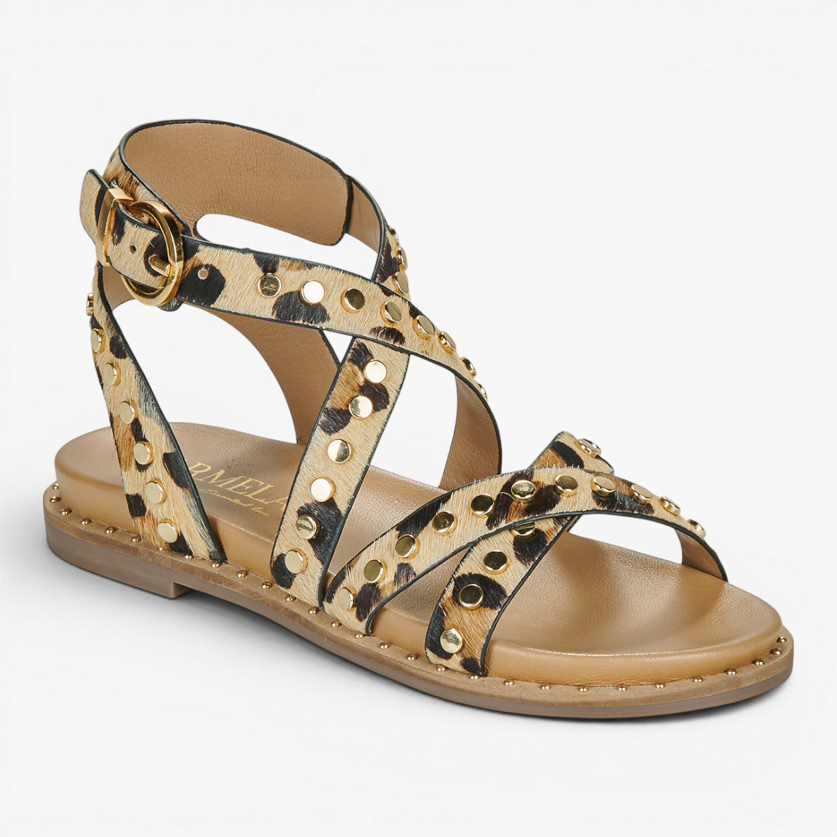 Carmela Leopard Sandal (Buckle Fastening) – 162393