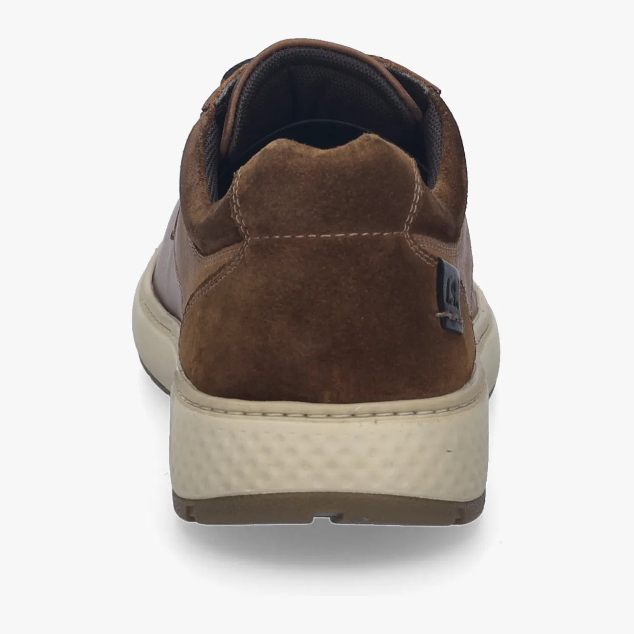 Josef Seibel Clayton 01 Cognac Men’s Leather Trainer – Wide Fit, Lightweight EVA/TR Sole - Leavys Shoes