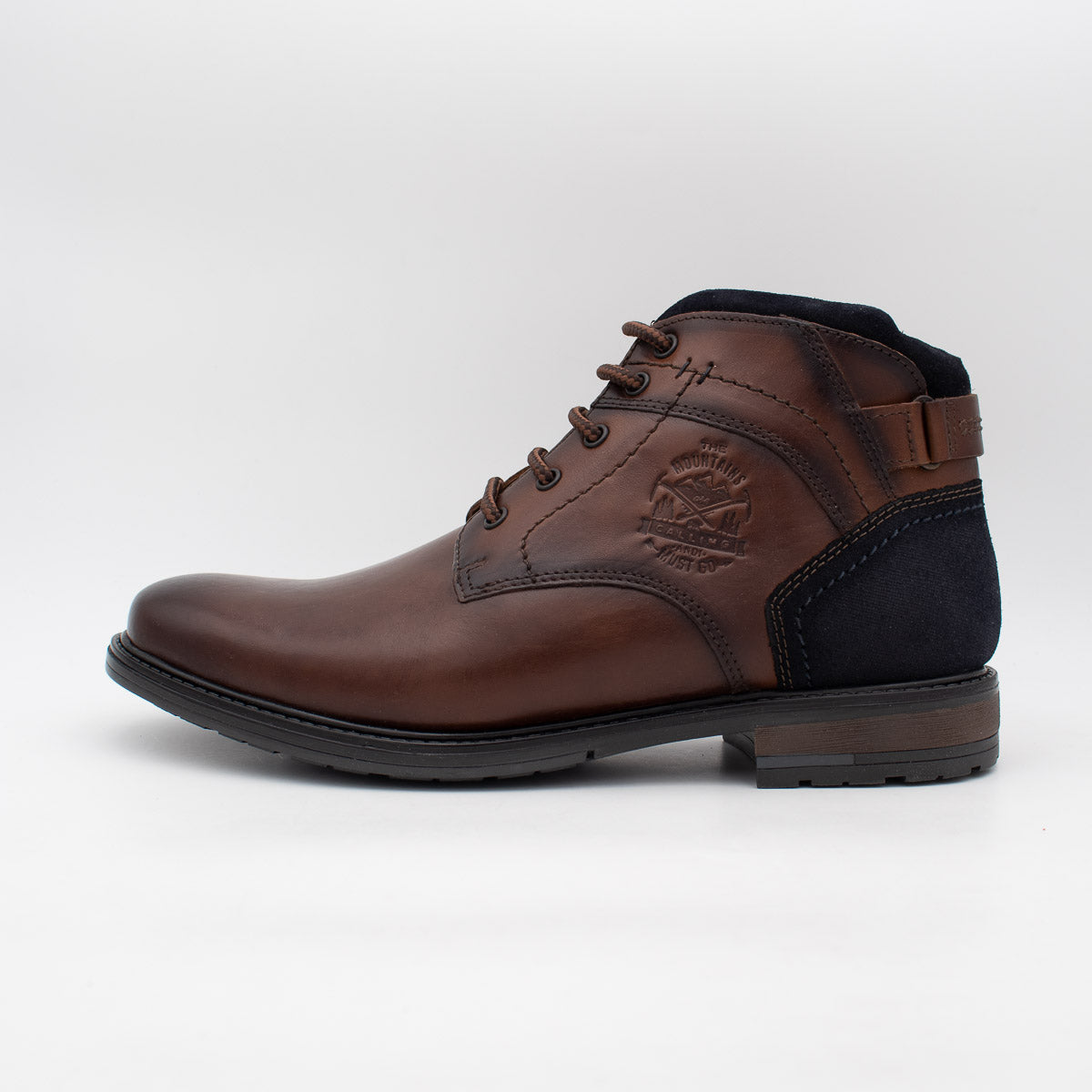 Dubarry Saint Brown Leather Ankle Boots