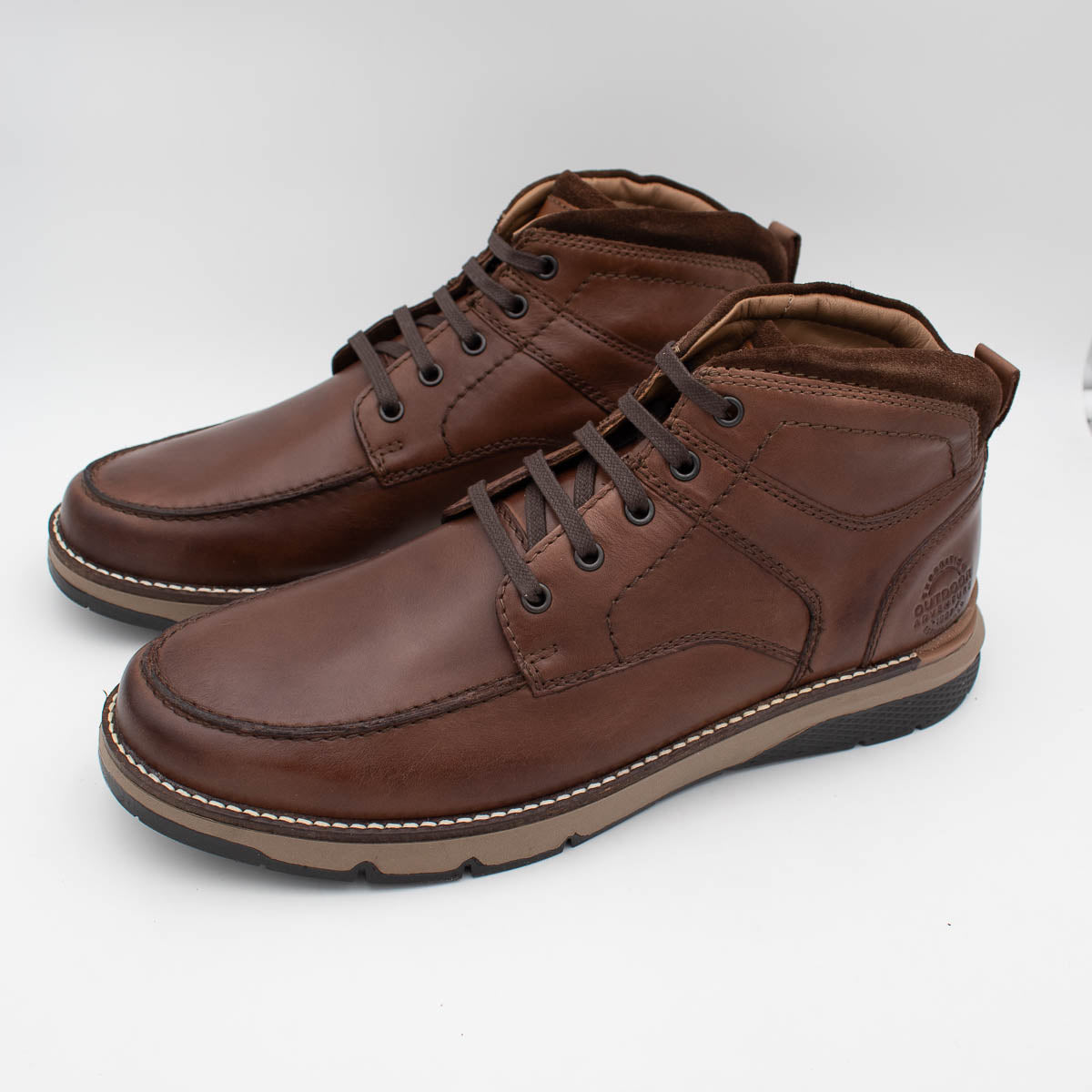 Dubarry Semi Mens Leather Ankle Boots Tan