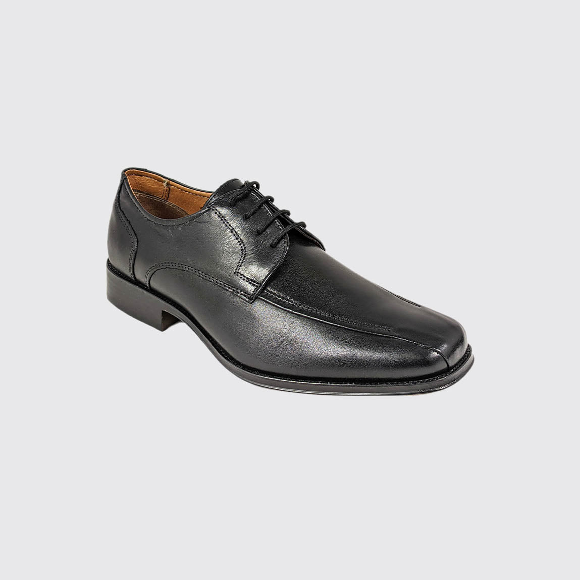 Angled view of the Dubarry Davey Black Formal Dress Shoe.