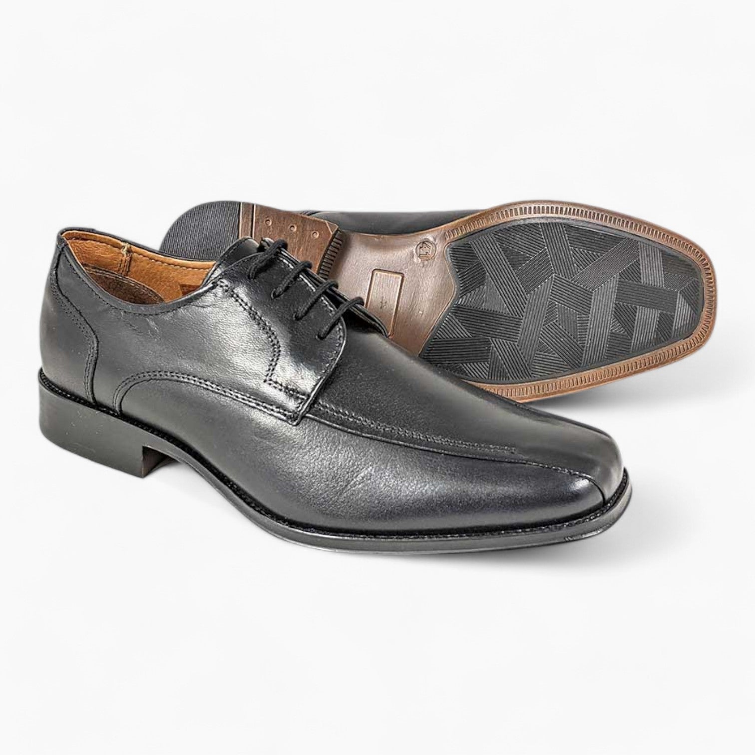 Dubarry Davey Black: Wide Fit Formal Dress Shoe – Classic Design & Comfort