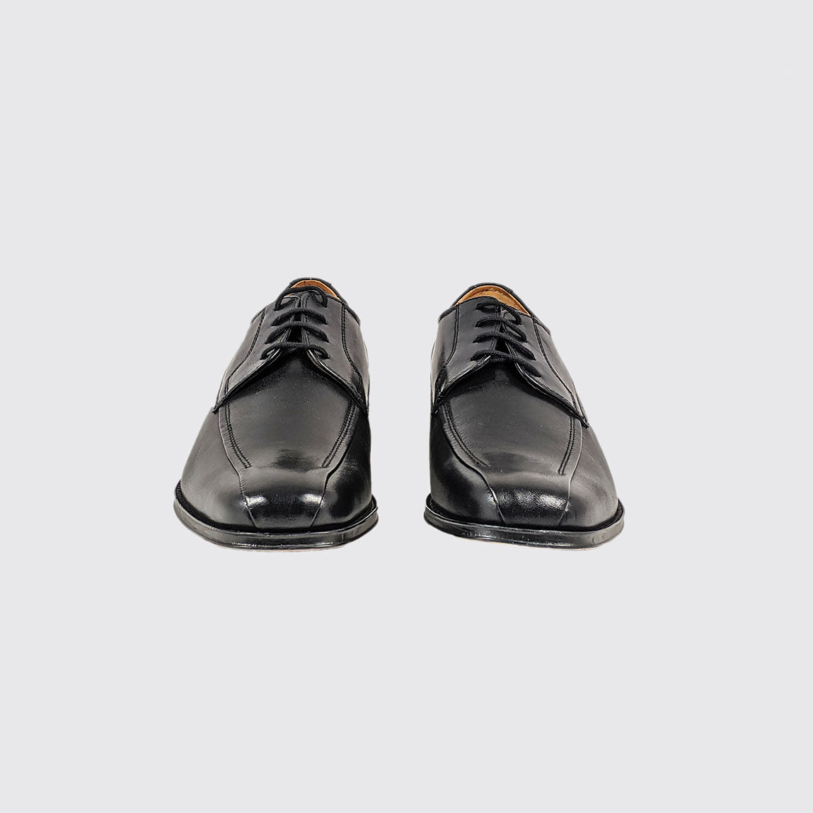 Frontal pair view of the Dubarry Davey Black Formal Dress Shoes.