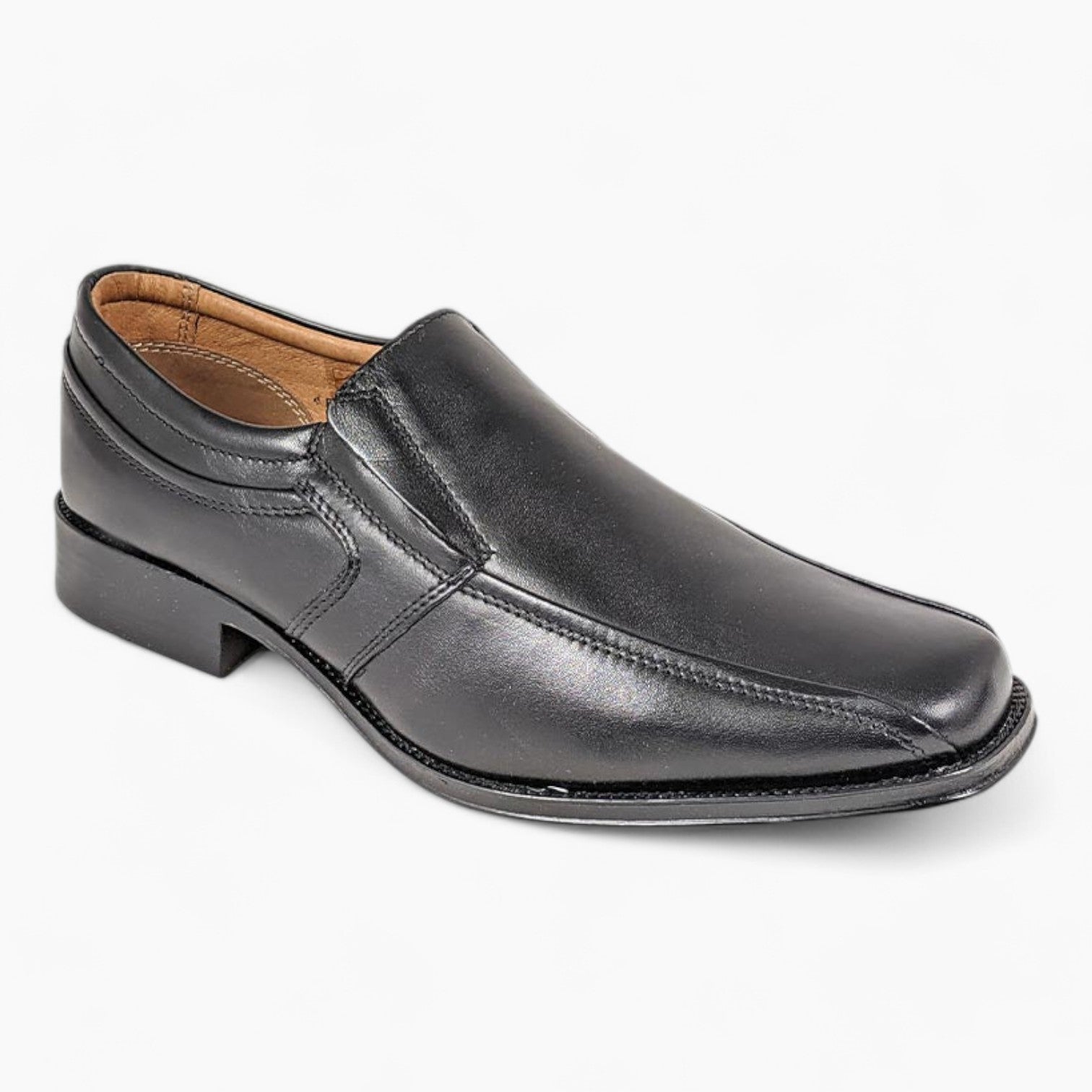 Dubarry Declan Black Slip-On Shoes – Wide Fit Formal Shoes - Leavys Shoes