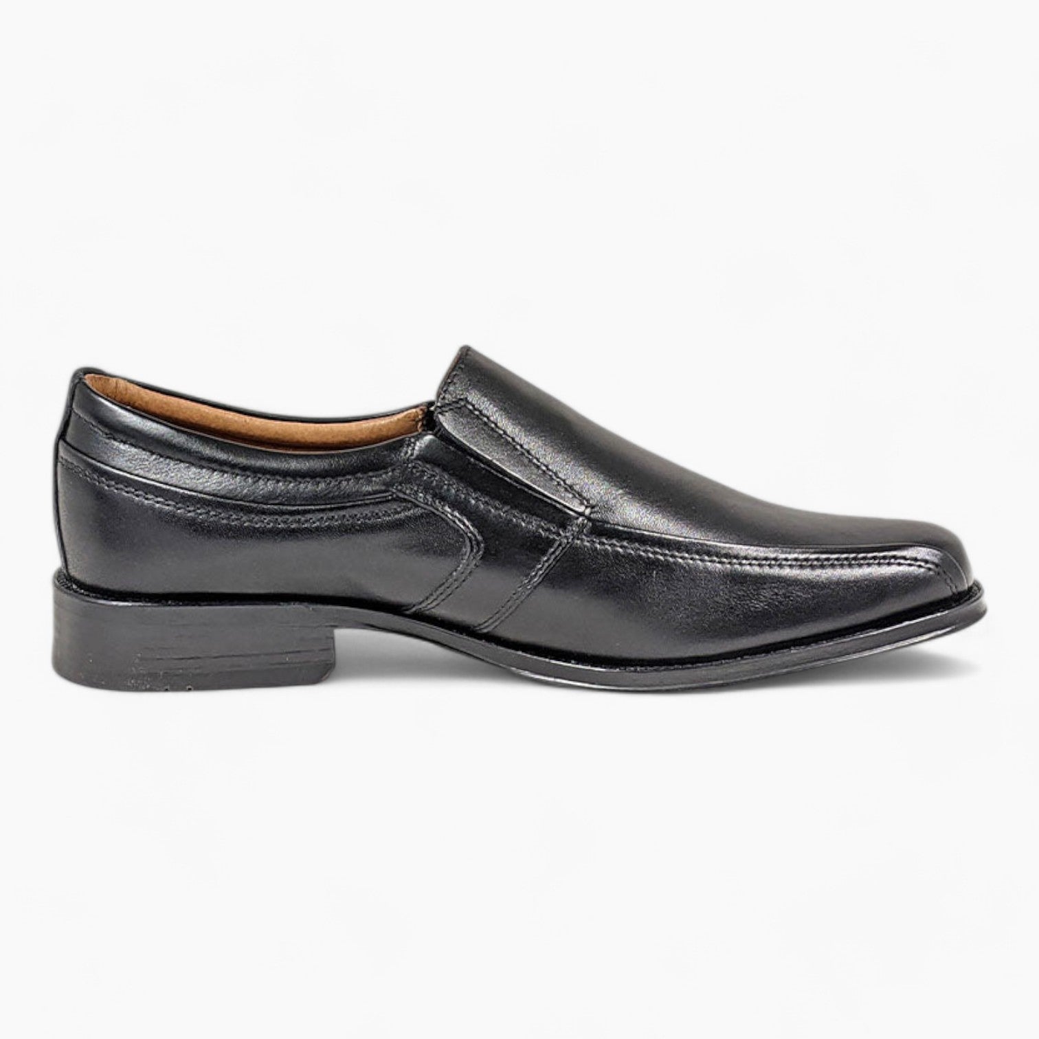 Dubarry Declan Black Slip-On Shoes – Wide Fit Formal Shoes - Leavys Shoes