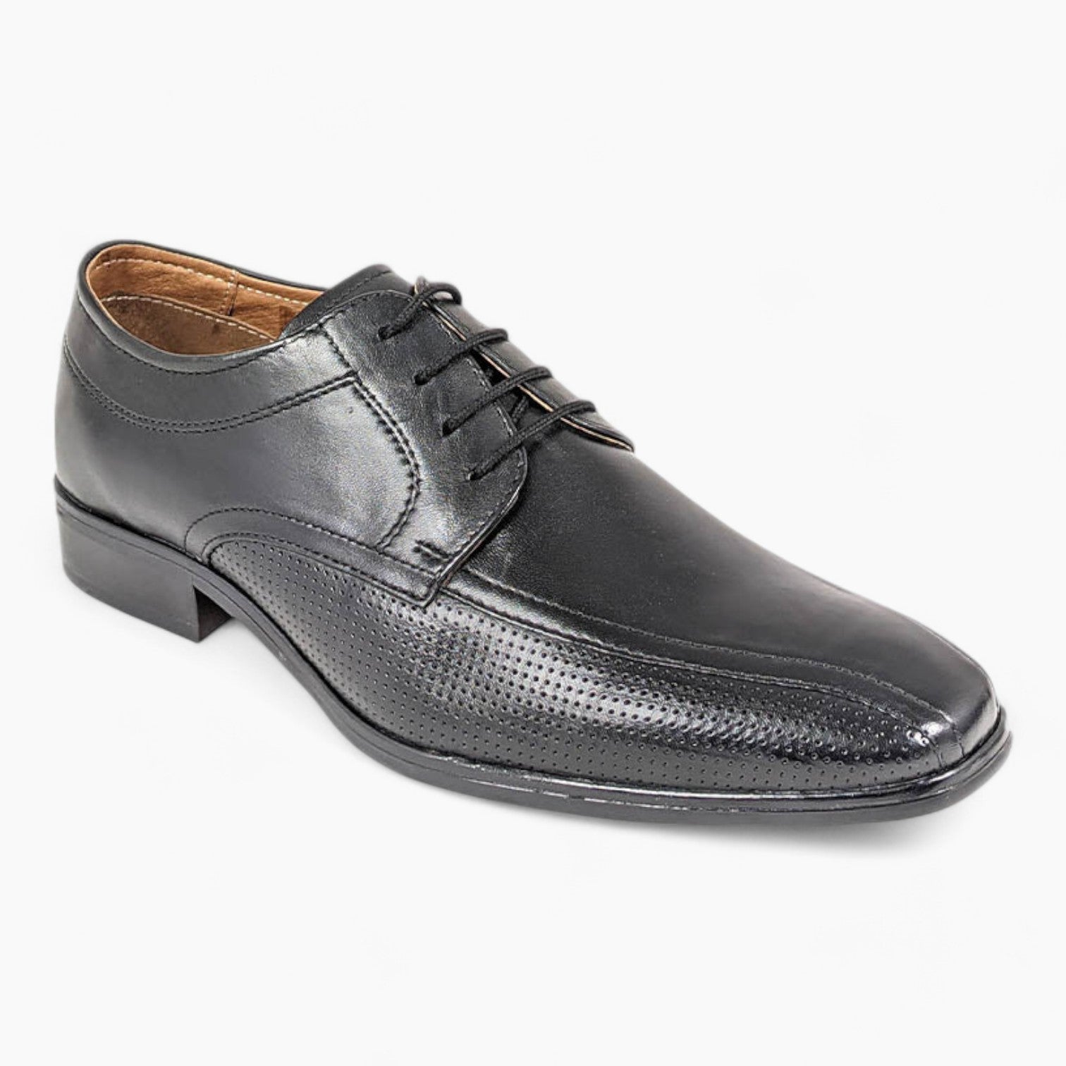 Dubarry Denzil Black Formal Dress Shoe – Sleek Toe Design & Comfortable Arch Support - Leavys Shoes