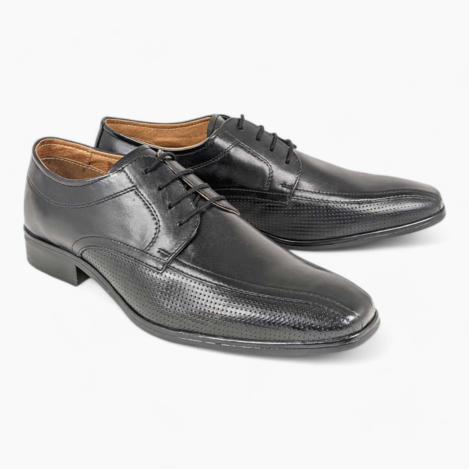 Dubarry Denzil Black Formal Dress Shoe – Sleek Toe Design & Comfortable Arch Support - Leavys Shoes