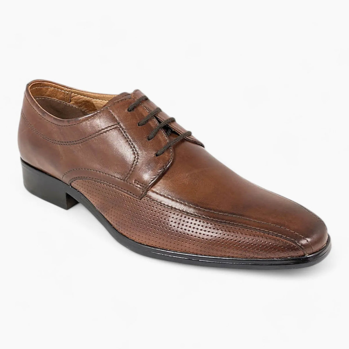 Dubarry Denzil Tan Formal Dress Shoe – Comfortable Leather Shoe with Sleek Toe - Leavys Shoes