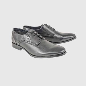 Side view of the formal derby shoe by Dubarry.