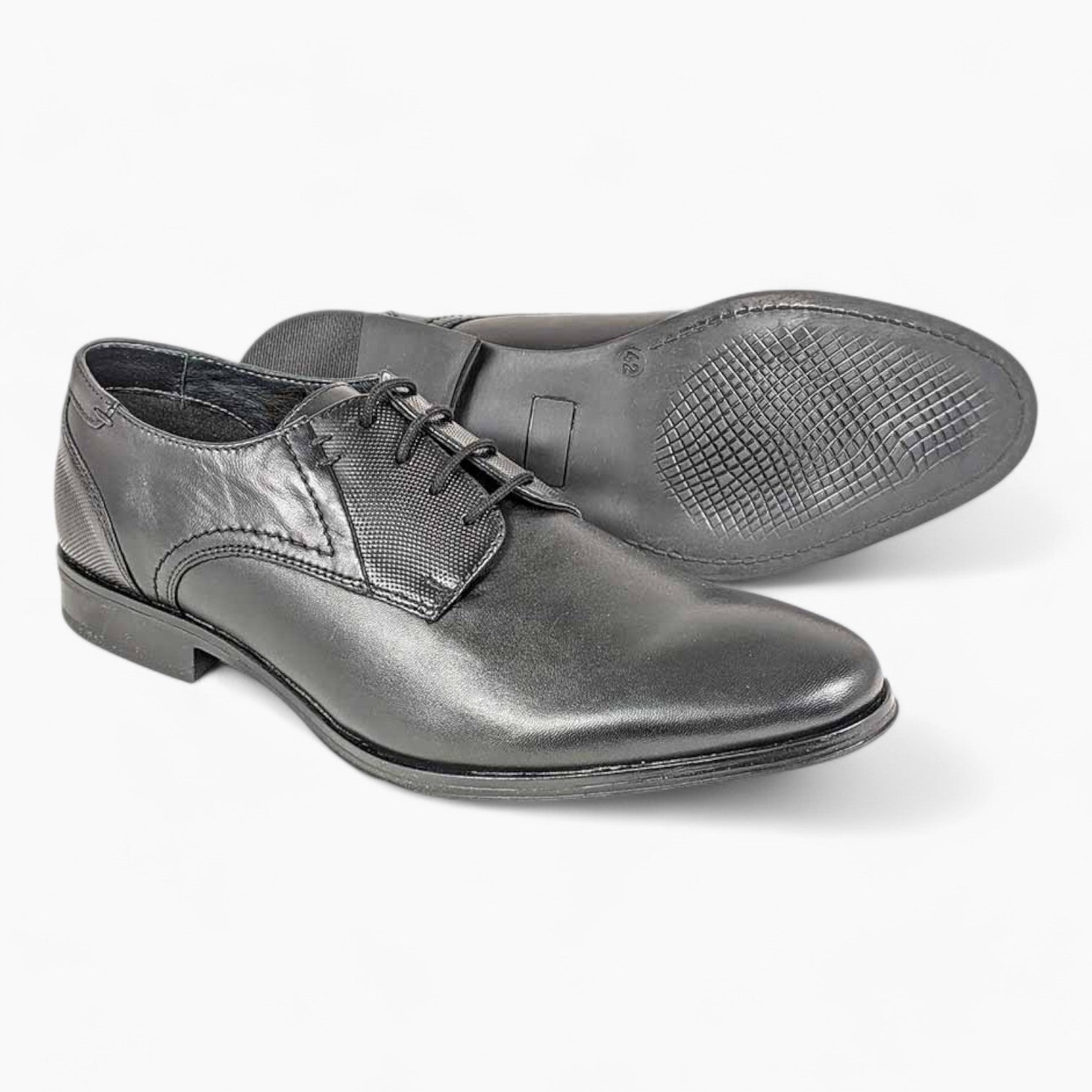 Formal Lace-Up Derby Shoes - Dubarry Drago Black