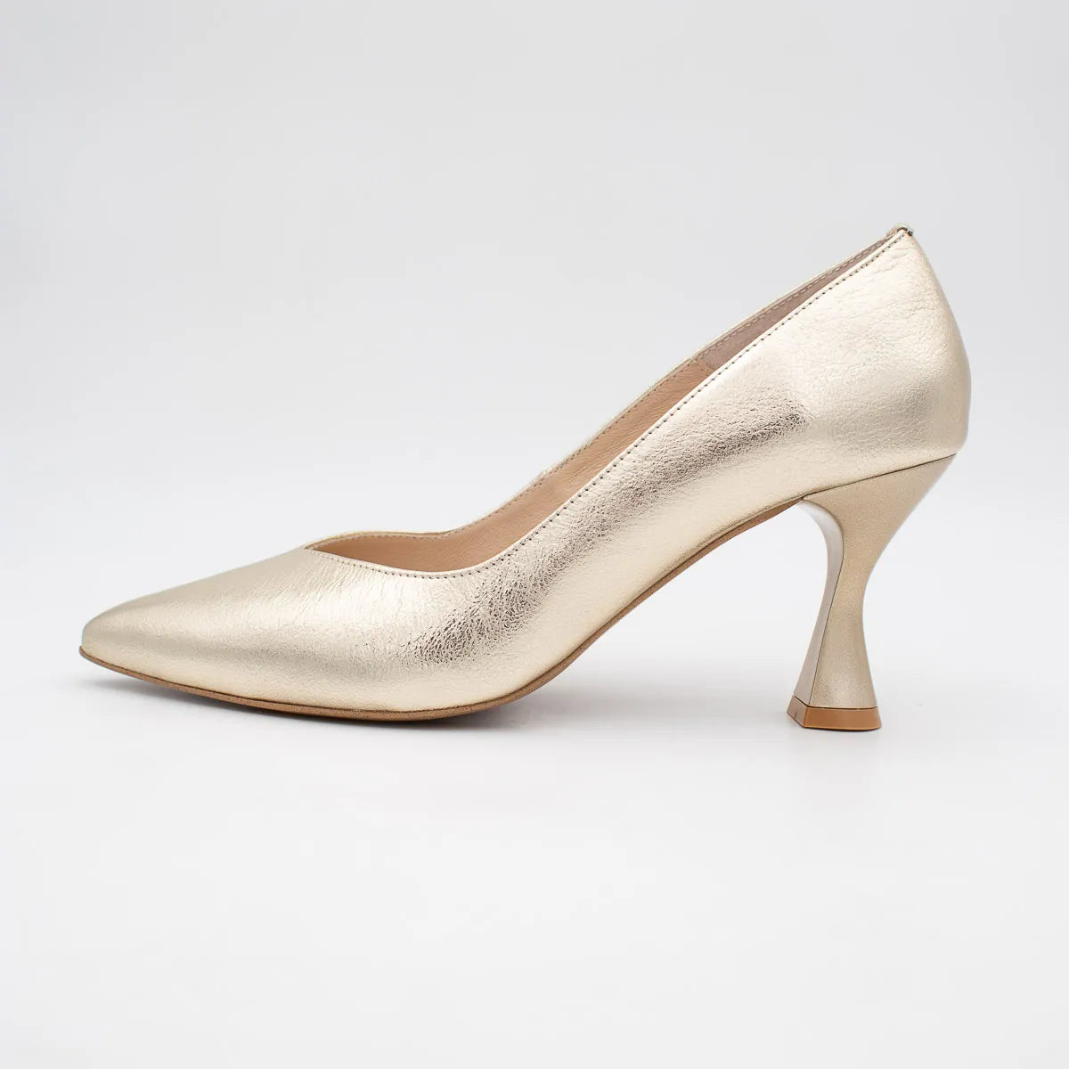 EMIS Gold Court Shoe (Metallic Finish) – S6047/206