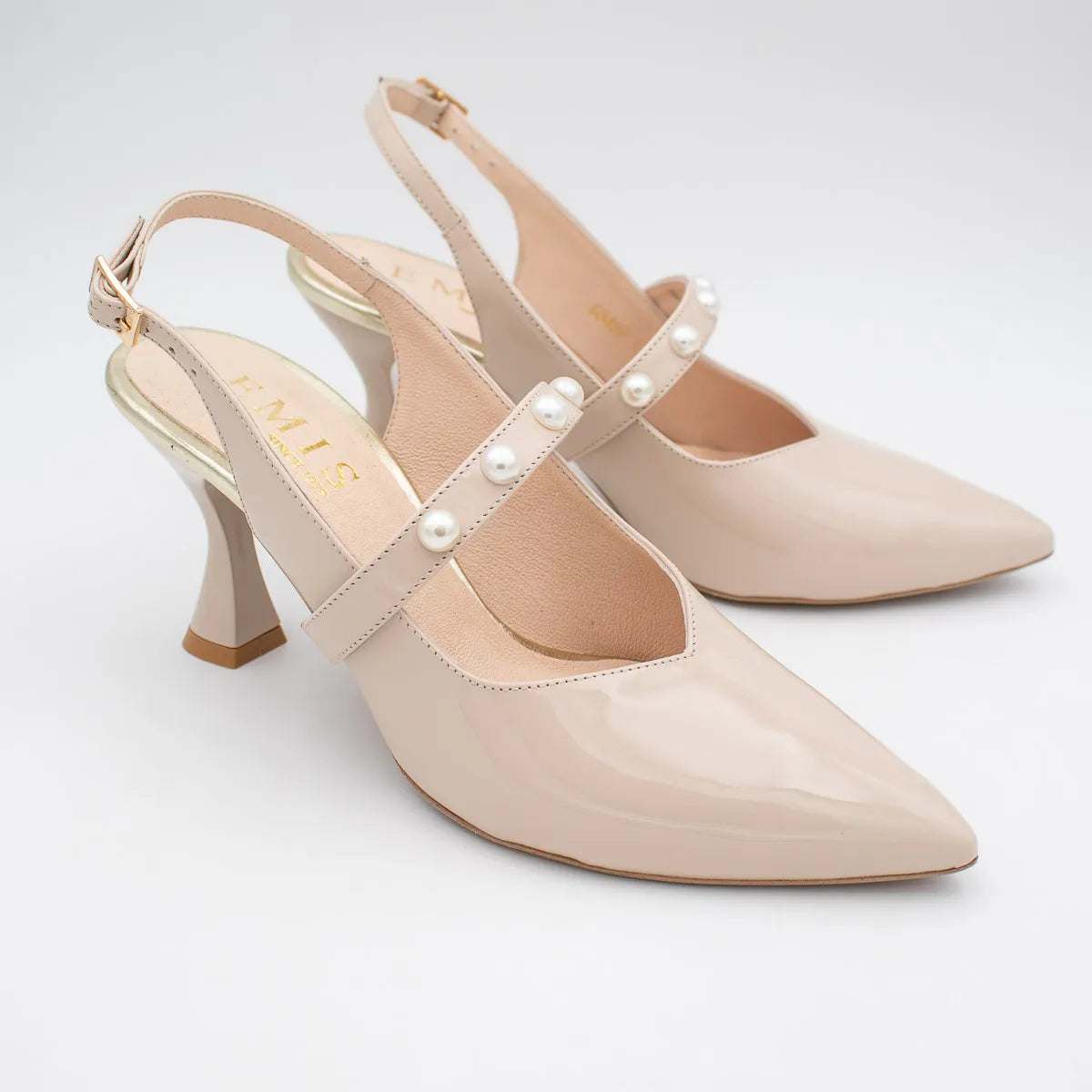 EMIS Beige Shoe (Wide Fit) – SL8469/206