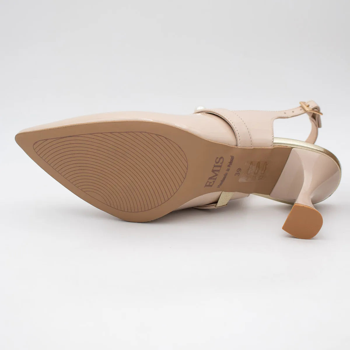 EMIS Beige Shoe (Wide Fit) – SL8469/206