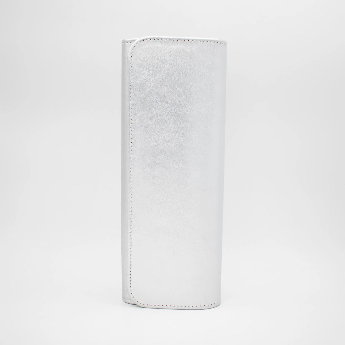 Emis Silver Metallic Occasion Clutch Bag