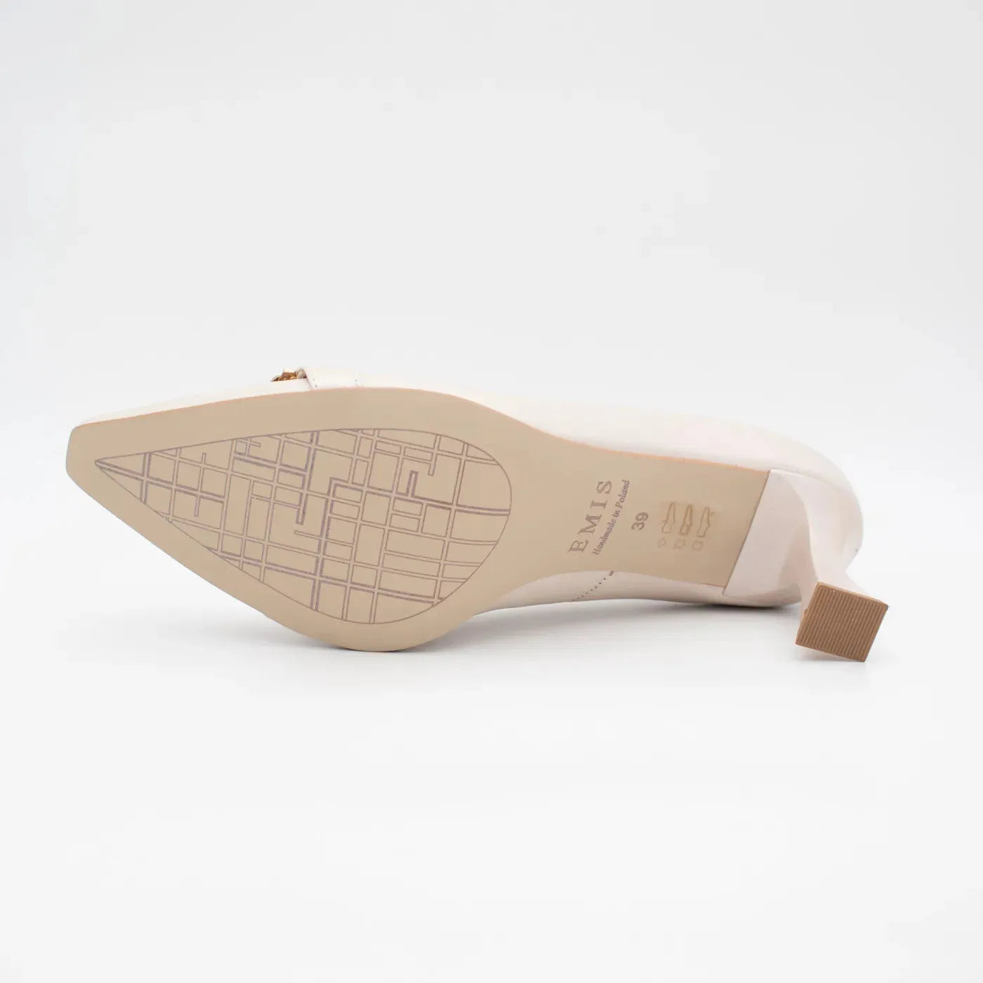 EMIS Isadora Beige Heels – Understated Luxury with a Modern Twist - Leavys Shoes