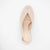 EMIS Blush Shimmer Slingback Heel with Peep Toe - Leavys Shoes