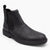 Anatomic & Co Guariba Men's Extra Wide Fit Black Chelsea Boots – Pull-On Style