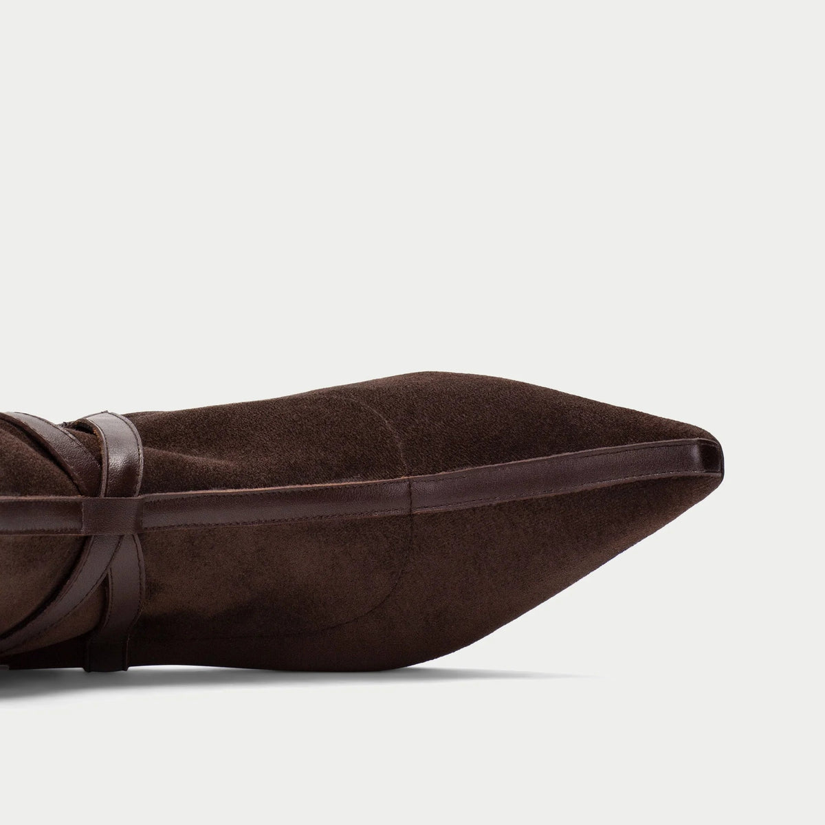 Hispanitas Bangkok Chocolate Brown Leather Ankle Boots