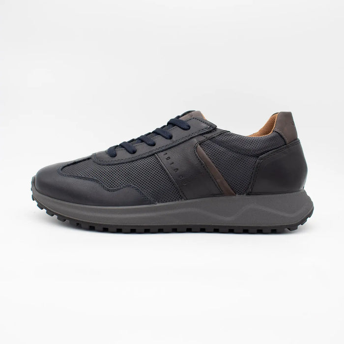 IGI&Co Navy Leather Men’s Trainers – Removable Insole (8639100)