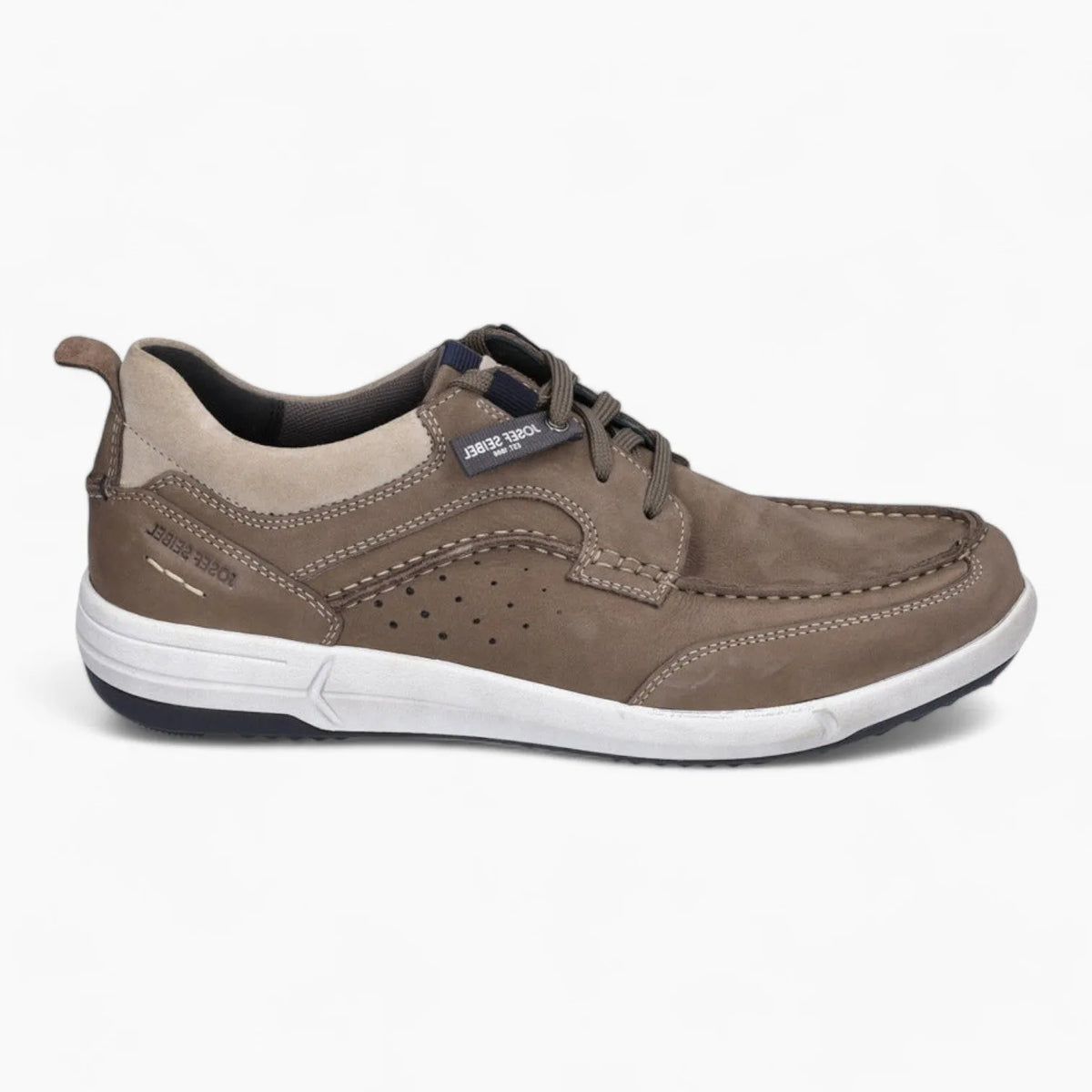 Josef Seibel Enrico 25 Men&#39;s Low Shoes in Vulcano - Leavys Shoes