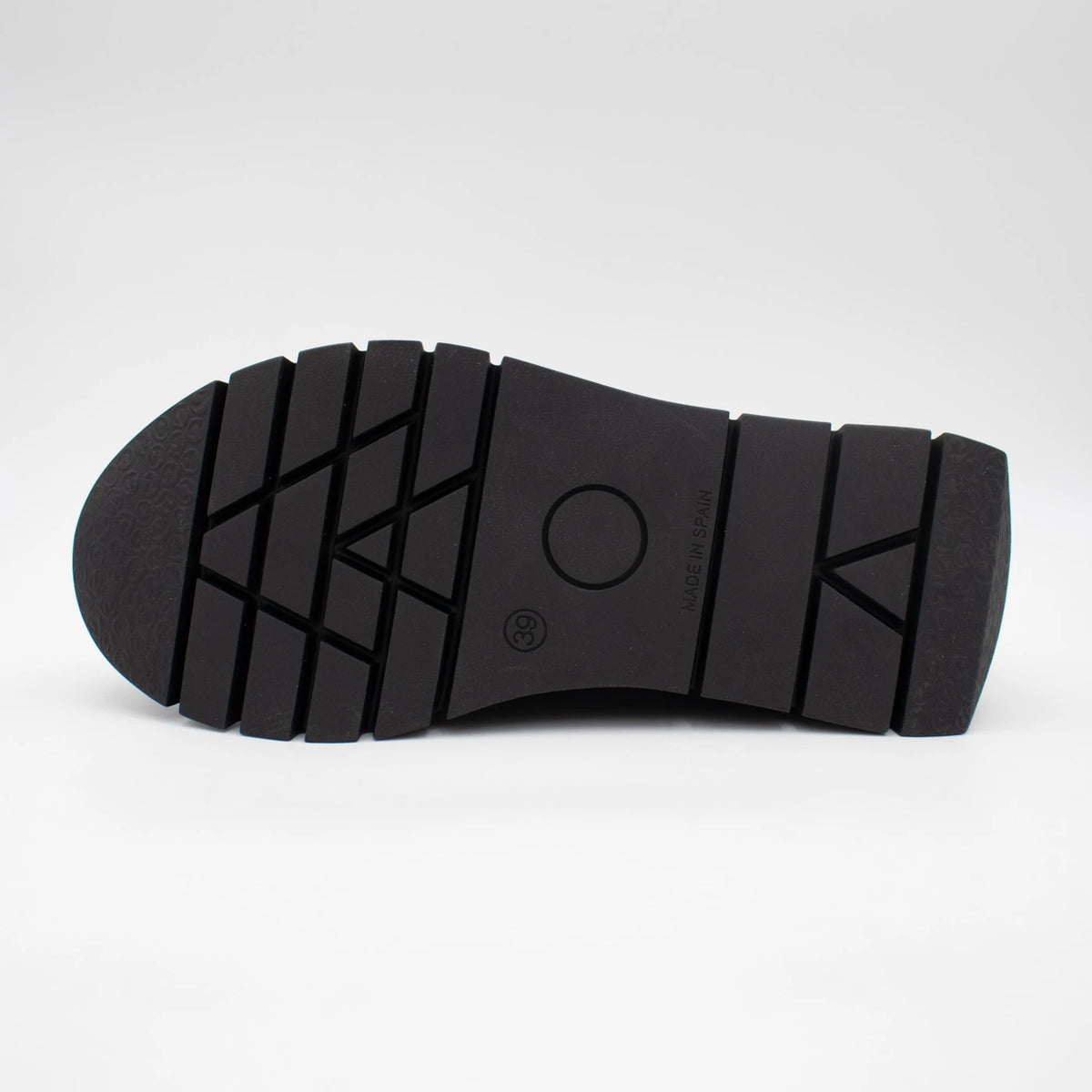 Jose Saenz Belén Black & Grey Snake Detail Leather Trainers