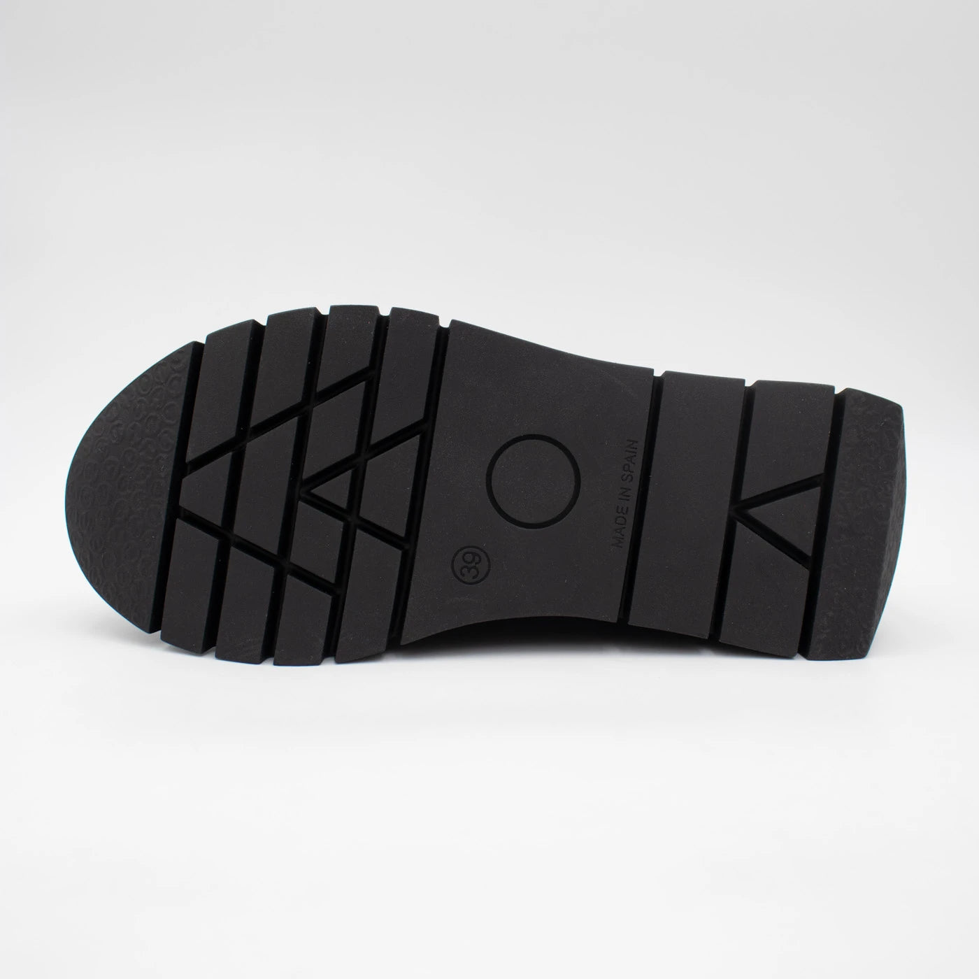Jose Saenz Belén Black & Grey Snake Detail Leather Trainers