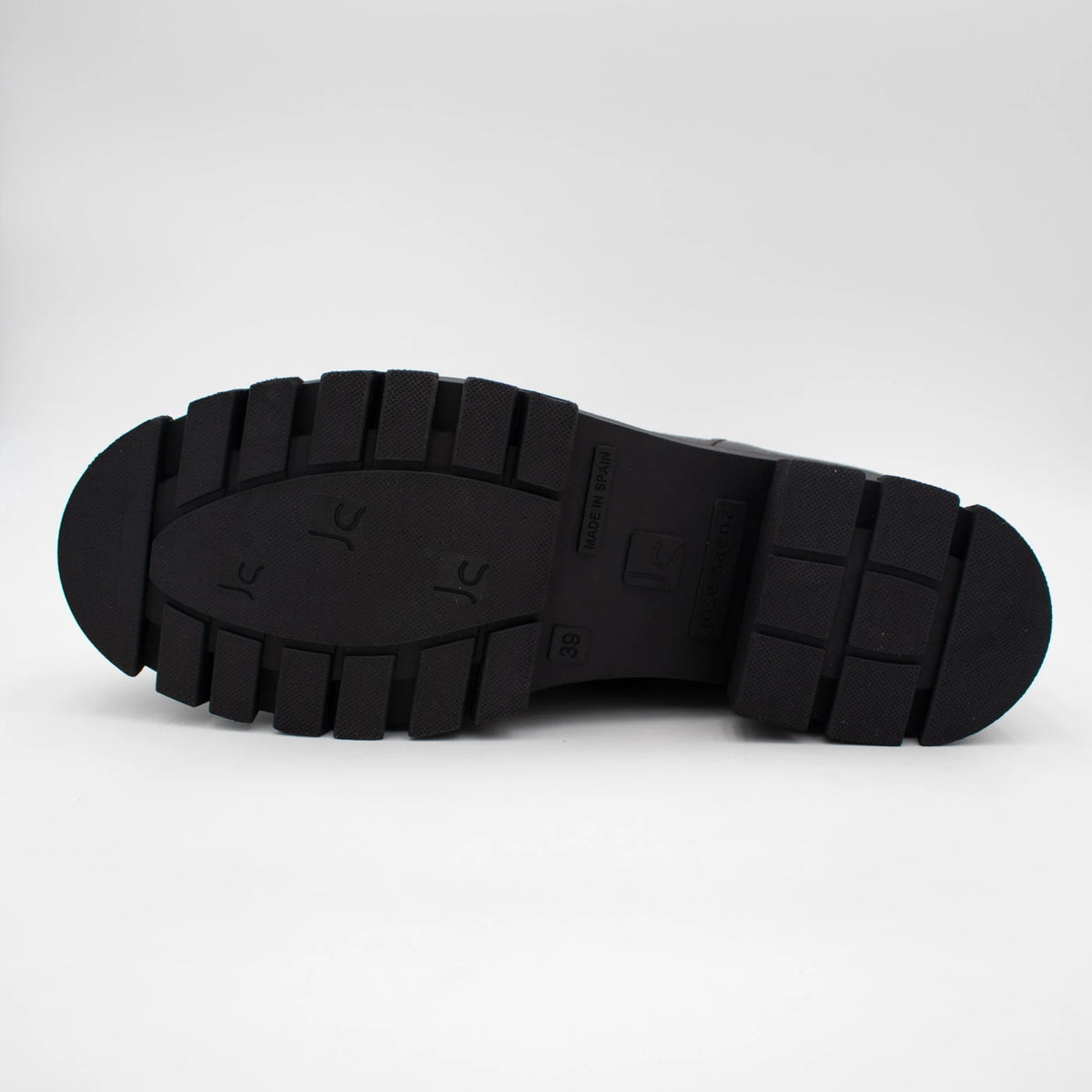 Jose Saenz Noelia Navy & Silver Leather Lace-Up Boots