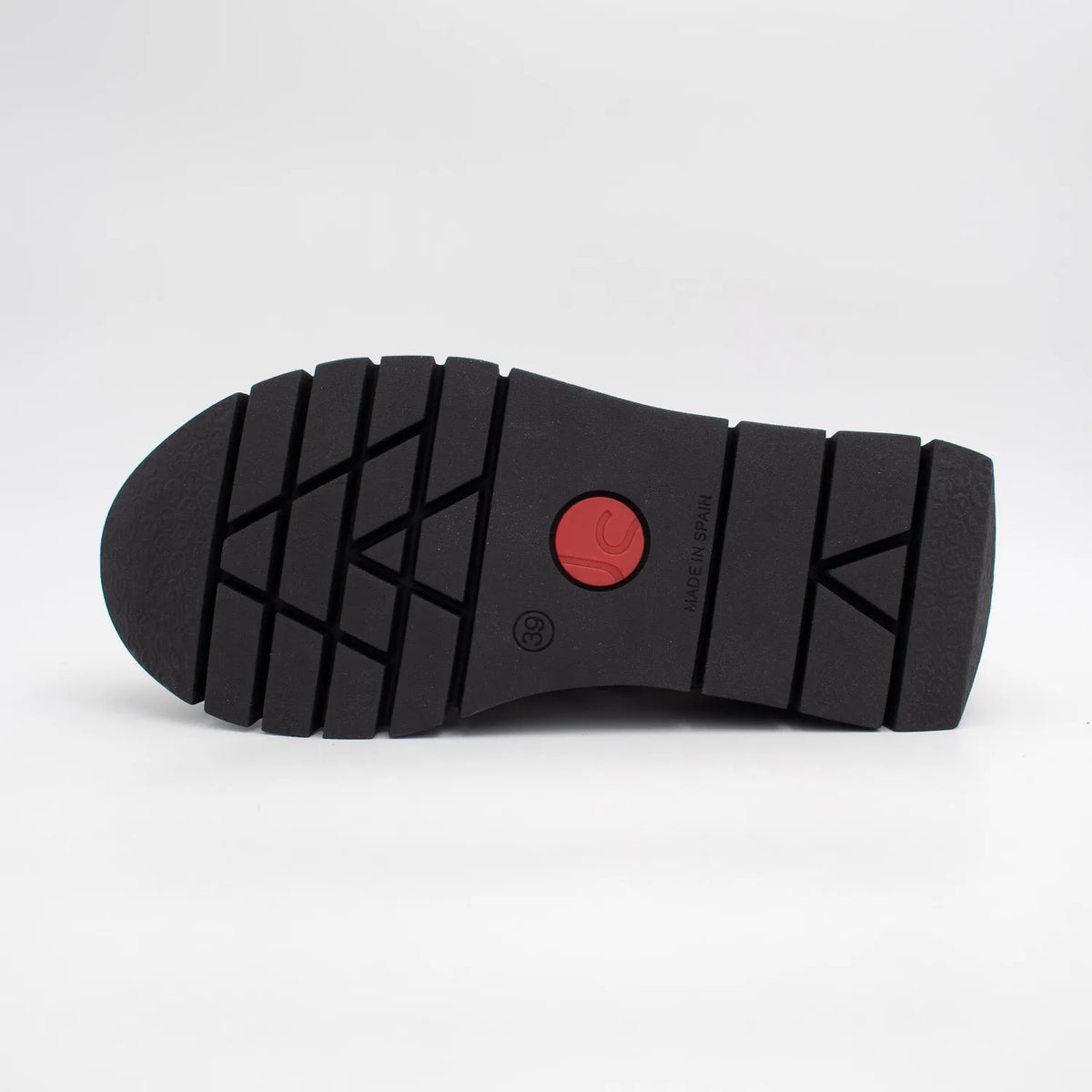 Jose Saenz Platinum & Gunmetal Platform Trainers with Orange Trim - Leavys Shoes