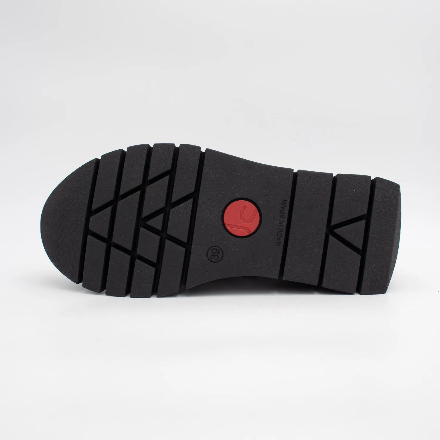 Jose Saenz Platinum & Gunmetal Platform Trainers with Orange Trim - Leavys Shoes