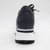 Jose Saenz Navy & Pewter Platform Leather Trainers
