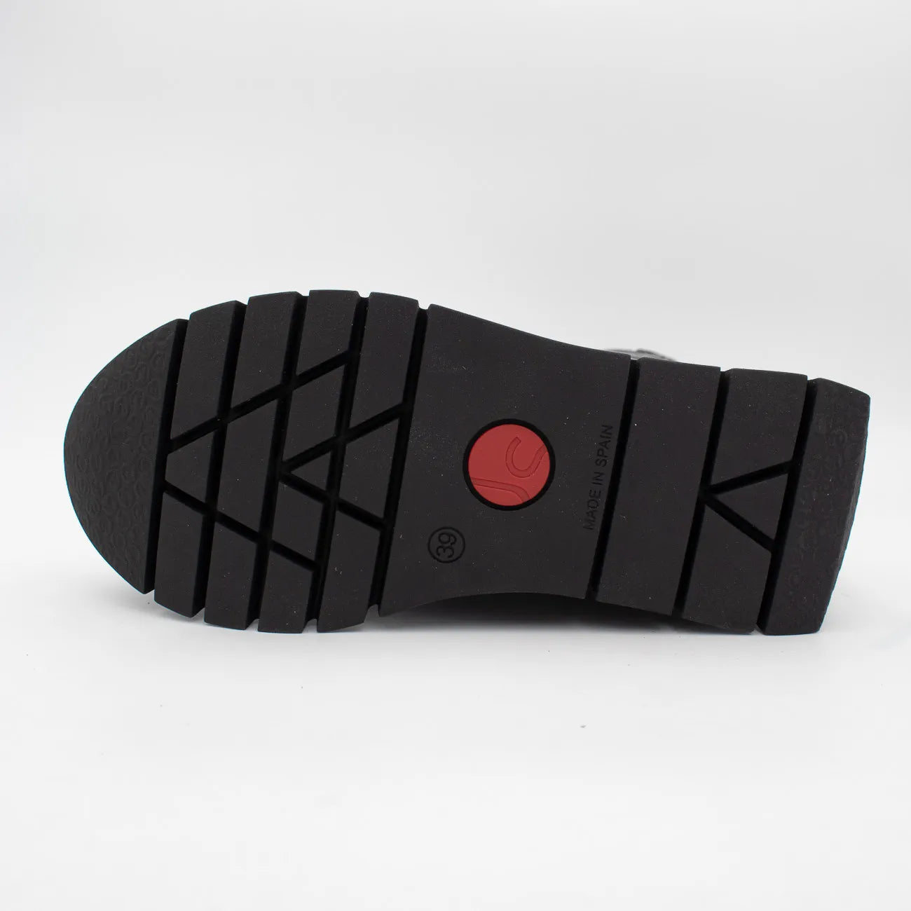 Jose Saenz 2272 Leather Patent Lace-Up Ankle Boots – Negro/Beige