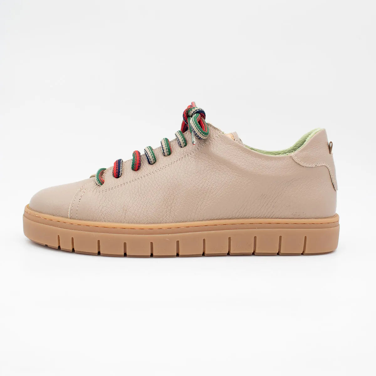 Jose Saenz Rural Leather Sneakers – Taupe (2331-BG) - Leavys Shoes