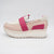 Jose Saenz Women’s Slip-On Moccasin – Off-White & Pink Elegance - Leavys Shoes