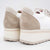 Jose Saenz Beige & Grey Runner – Textured Leather & Suede - Leavys Shoes