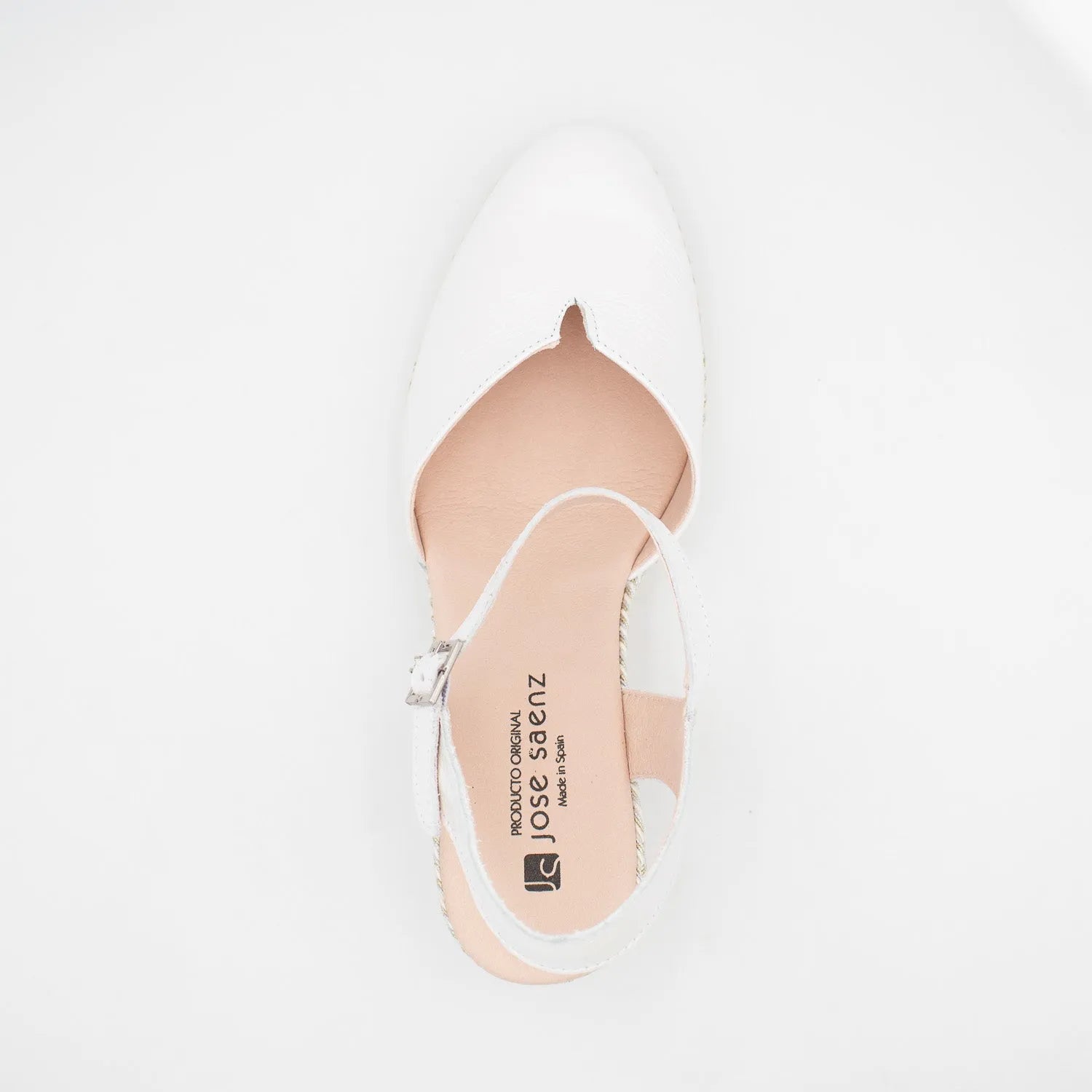 Jose Saenz Off-White Espadrille Wedge – Elegant & Comfortable - Leavys Shoes