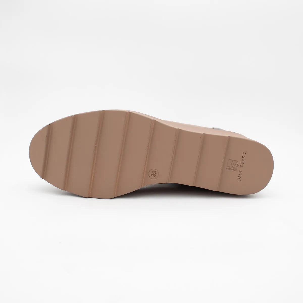 Jose Saenz 6427 Taupe/Beige Wedge Ankle Boots - Leavys Shoes